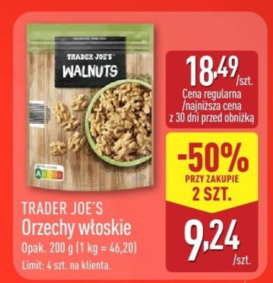 Orzechy włoskie promocja w Aldi