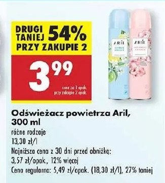 Odświeżacz powietrza japoński ogród Aril promocja