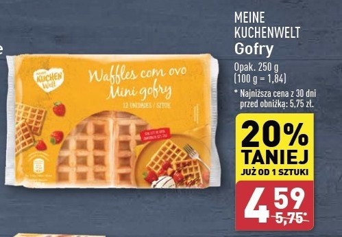 Mini gofry MEINE KUCHENWELT promocja