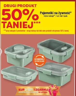 Pojemniki na żywność różne rodzaje promocja w POLOmarket