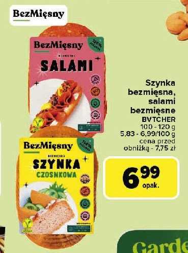 Szynka czosnkowa Bezmięsny promocja