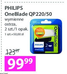Ostrza wymienne qp220/50 Philips oneblade promocja