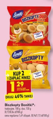 Biszkopty tradycyjne Bonitki promocja
