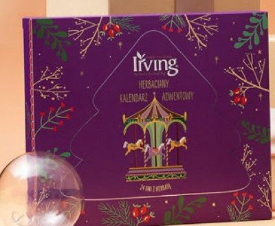 Kalendarz adwentowy herbaciany Irving promocja w Rossmann