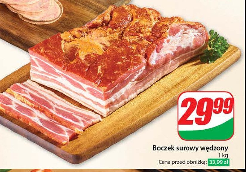 Boczek wędzony Agro rydzyna promocja w Dino