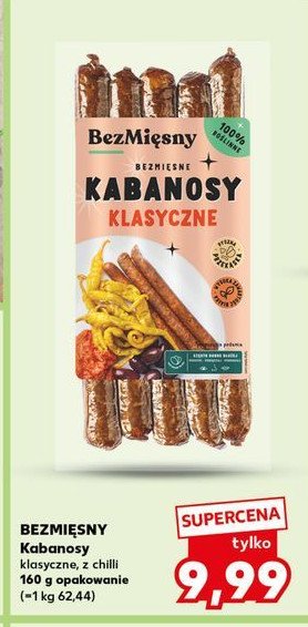 Bezmięsne kabanosy chilli Bezmięsny promocja