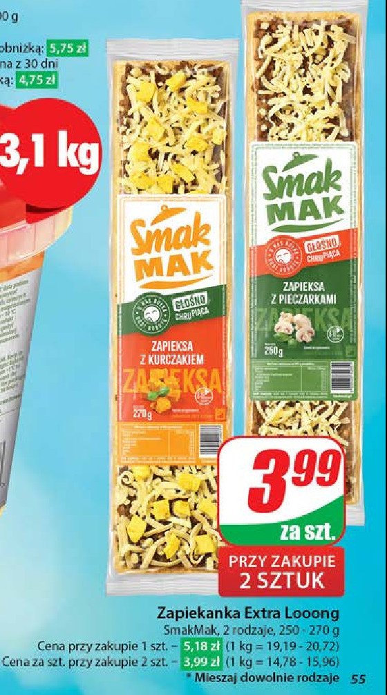 Zapiekanka z kurczakiem Smak mak promocja