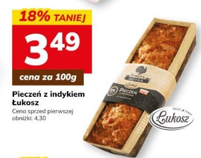 Pieczeń z indykiem Łukosz promocja w Hitpol