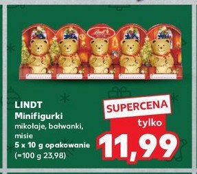 Misie czekoladowe Lindt bears promocja w Kaufland