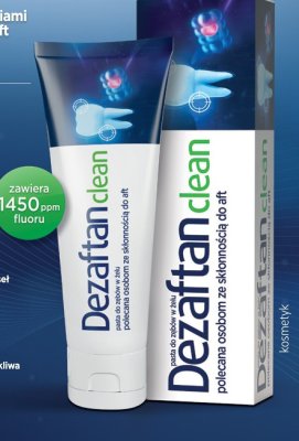 Pasta do zębów Dezaftan Clean promocja w Hebe