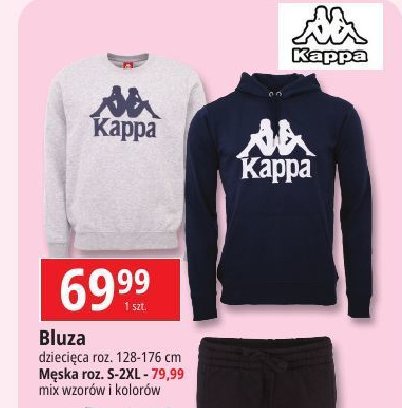 Bluza męska s-2xl Kappa promocja