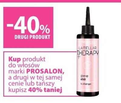 Produkt do włosów drugi -40% promocja w Hebe
