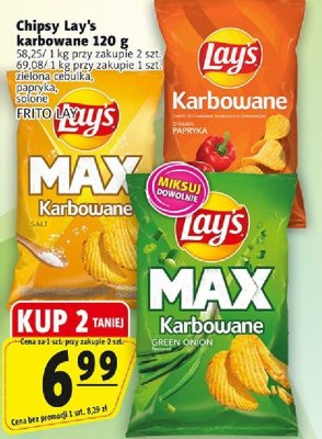Chipsy Lay's Karbowane FRITO LAY promocja w Prim Market