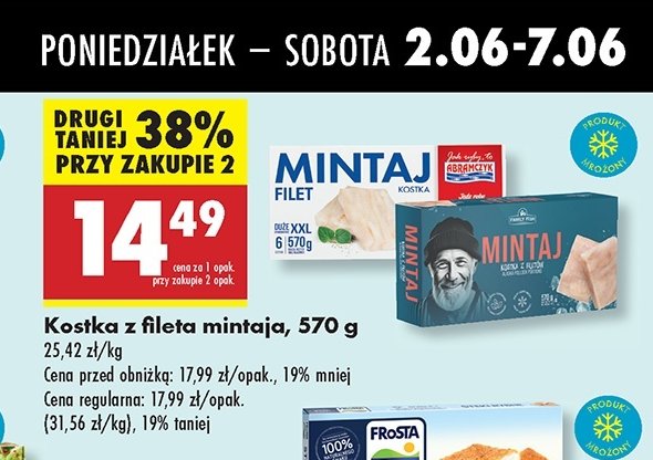 Mintaj kostka Abramczyk promocja