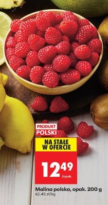 Malina polska promocja w Biedronka