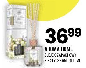 Olejek zapachowy Aroma Home z patyczkami 100 ml promocja w Drogerie Natura