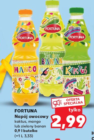 Sok kaktus Fortuna promocja