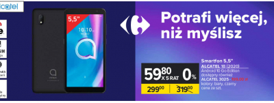 Telefon 3025 bia艂y Alcatel promocja