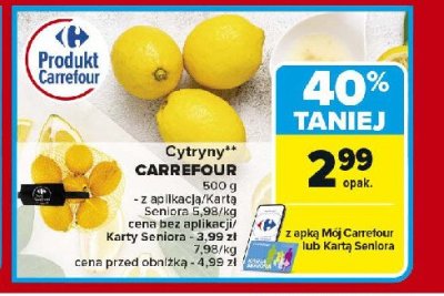 Cytryny Carrefour promocja