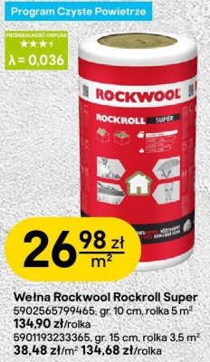 Wełna Rockwool Rockroll Super promocja w Castorama