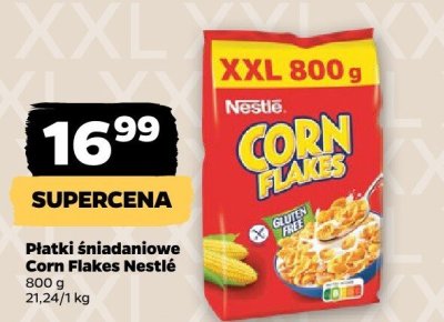 Płatki śniadaniowe Corn Flakes promocja w Netto