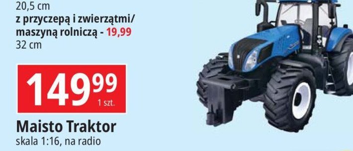 Traktor 1:16 promocja w Leclerc