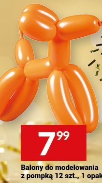 Balony do modelowania z pompką 12 szt., 1 opak. promocja w Twój Market