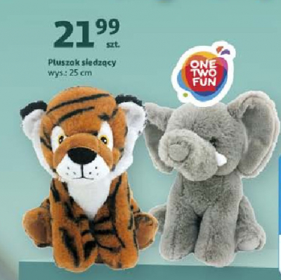 Pluszak siedz膮cy 25 cm One two fun promocja