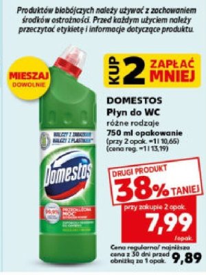 Płyn do WC różne rodzaje 750ml promocja w Kaufland