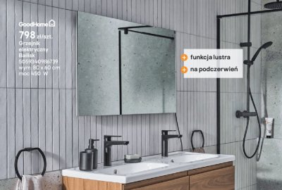 Grzejnik elektryczny Bailisk promocja w Castorama