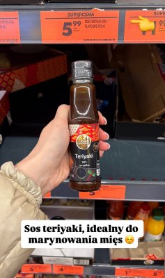 Sos teriyaki  promocja w Biedronka