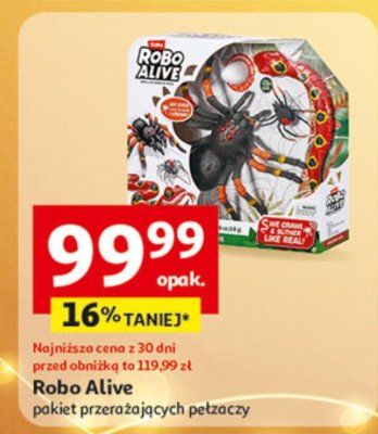 Robo Alive pokiet przerażających pełzaczy promocja w Auchan