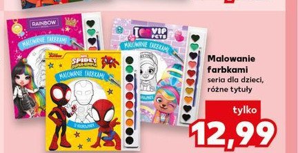 Malowanie farbkami promocja w Kaufland