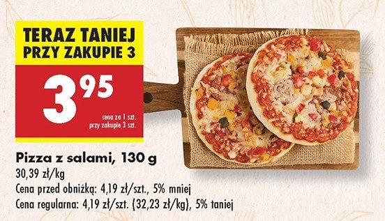 Pizza salami promocja