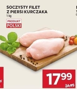 Soczysty filet z piersi kurczaka promocja w Stokrotka