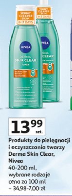 Żel oczyszczający Nivea derma promocja