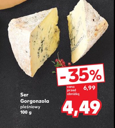 Ser gorgonzola promocja