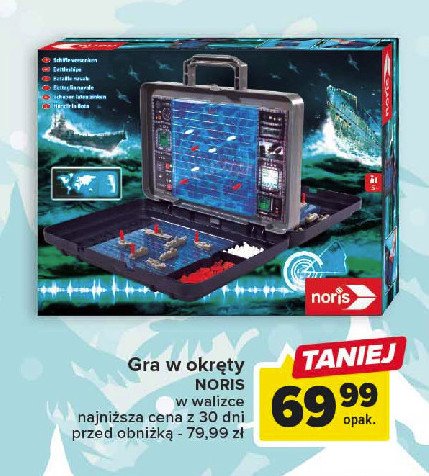 Gra na okręty z opcjami świetlnymi Noris (zabawki) promocja