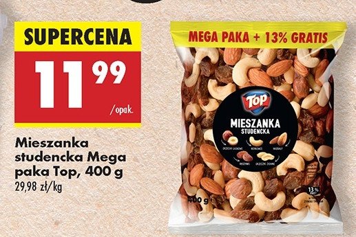 Mieszanka studencka Top chips Top (biedronka) promocja