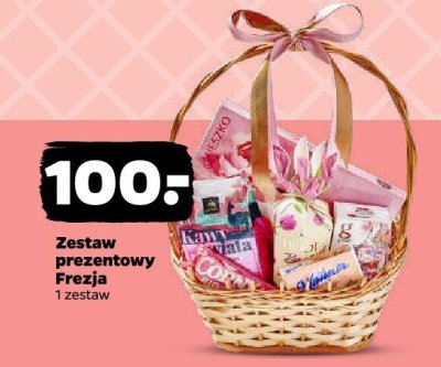 Zestaw prezentowy Frezja promocja w Netto