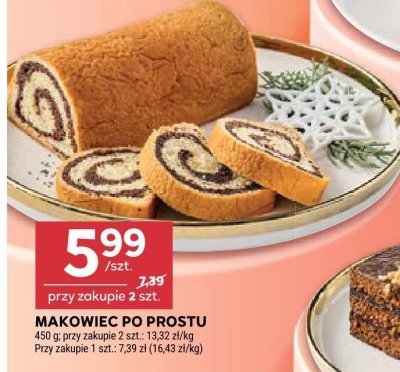 Makowiec po prostu promocja w Stokrotka