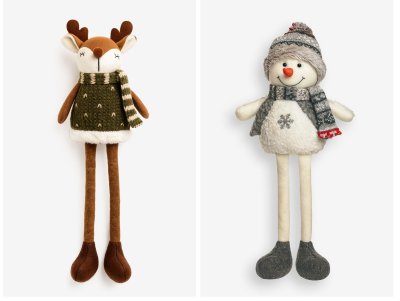 Dekoracja z wiszącymi nogami - Renifer promocja w Pepco