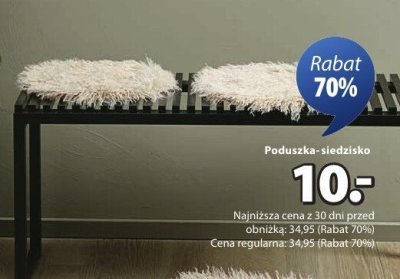 Poduszka-siedzisko promocja w Jysk