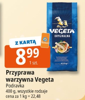Przyprawa warzywna Vegeta Podravka promocja w Leclerc