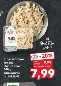 Flaki wołowe krojone K-classic stąd takie dobre! promocja