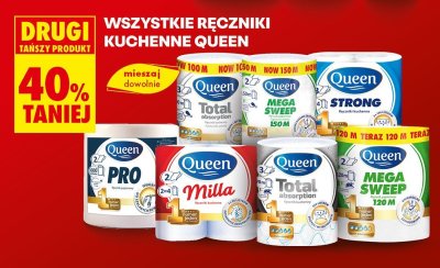 Ręcznik kuchenny Mega Sweep 120 m promocja w Biedronka