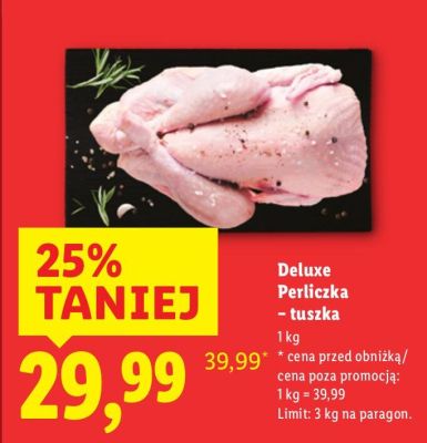 Perliczka - tuszka promocja w Lidl