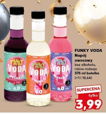 Napój owocowy bez alkoholu, różne rodzaje  promocja w Kaufland