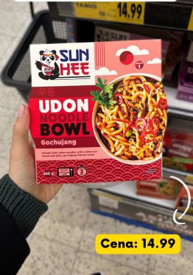 Makaron udon w pikantnym sosie Gochujang promocja w Kaufland