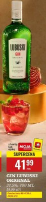 Gin Lubuski Original promocja w Biedronka